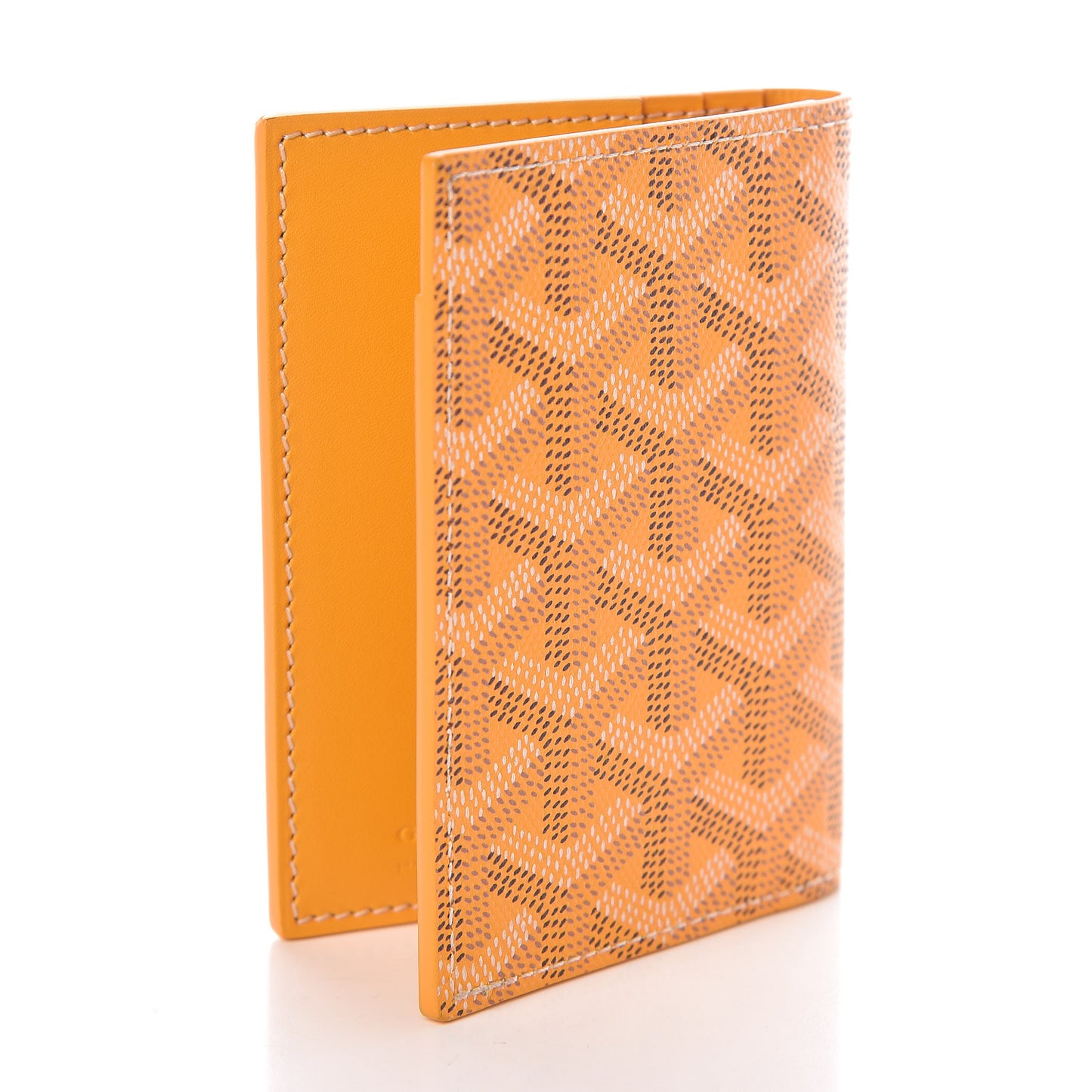 Goyardine Saint Marc Card Holder Yellow