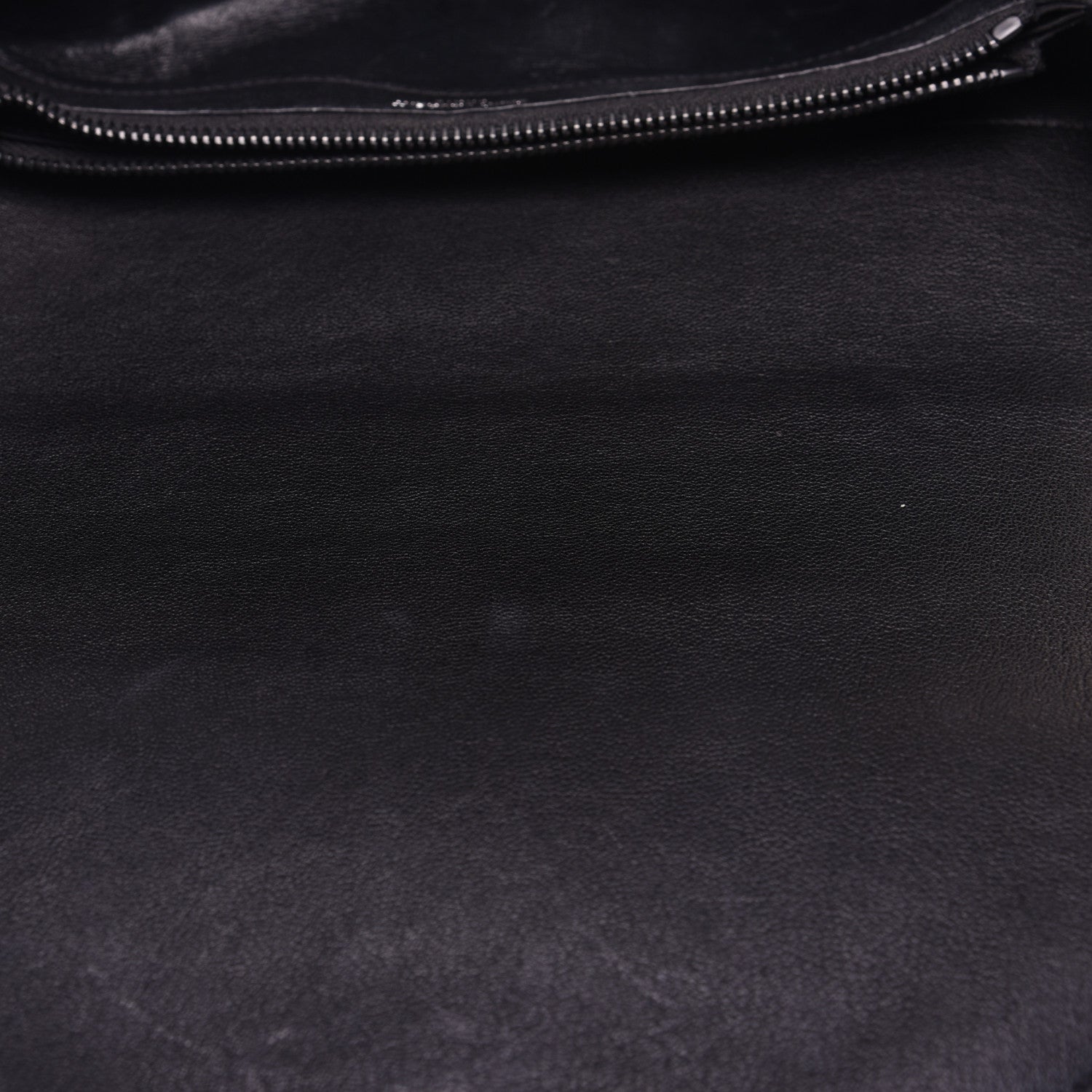 Saint Laurent Sheepskin Matelasse Chevron Monogram Monochrome Large College Satchel Black 13 of 13
