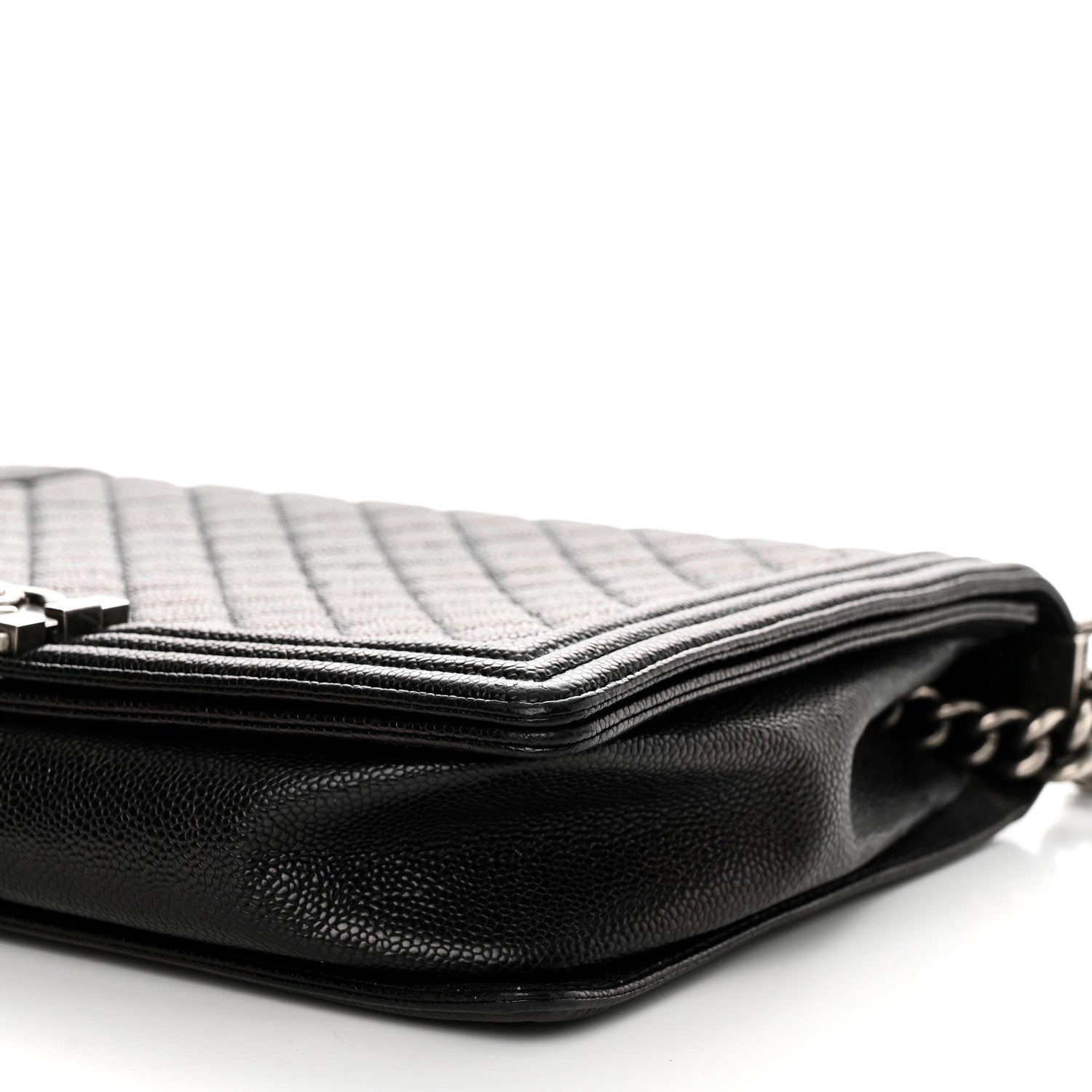 Chanel Caviar Quilted Large Boy Flap Black 10 of 11