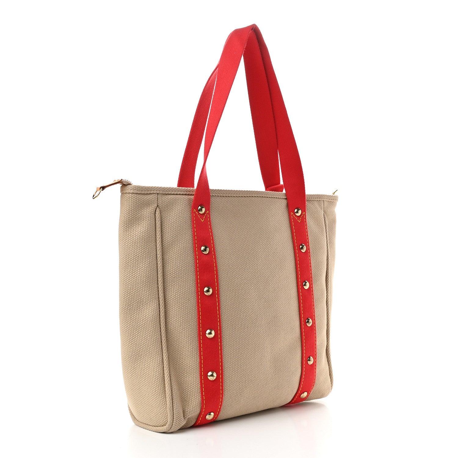 Louis Vuitton Toile Antigua Cabas MM Beige 4 of 11