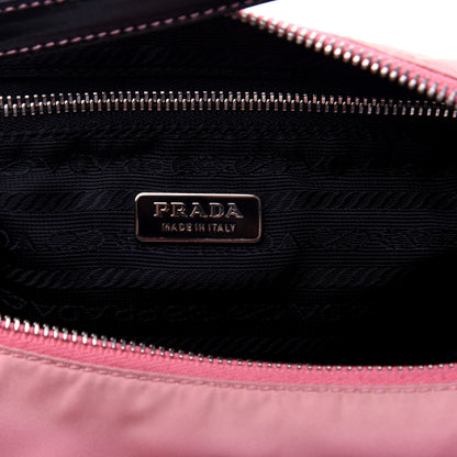 Prada Tessuto Sirio Pochette Rosa Black 8 of 14