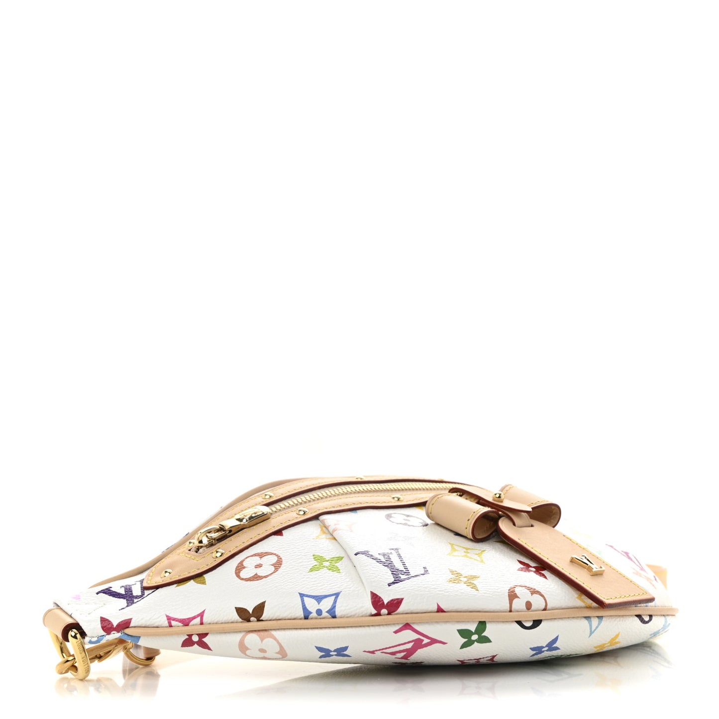 LV X TM Monogram Multicolor High Rise Bumbag White