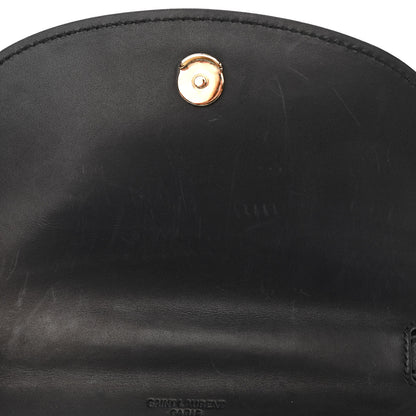 Saint Laurent Smooth Calfskin Classic Monogram Small Kaia Satchel Black 19 of 23