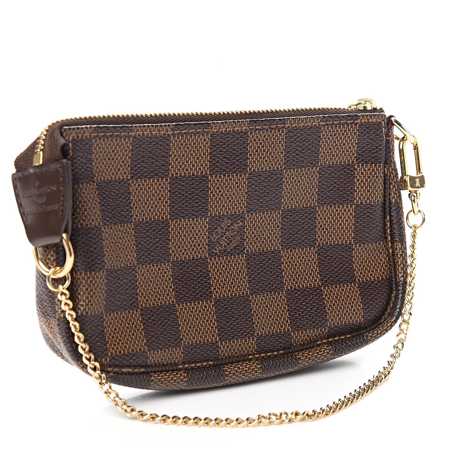 Louis Vuitton Damier Ebene Mini Pochette Accessories 2 of 6