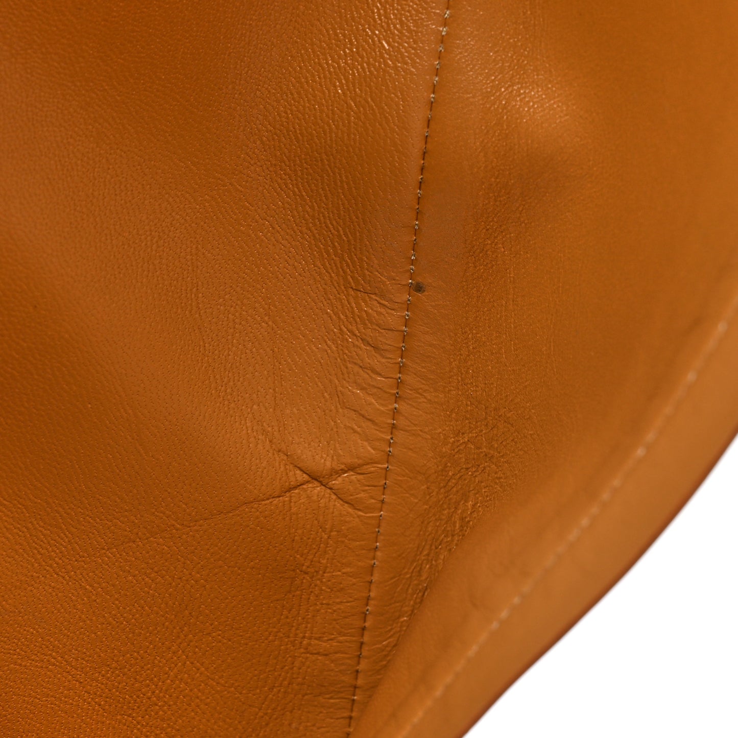 Monogram Cordovan Lux GG Knee High Boots 36 Beige Cuir