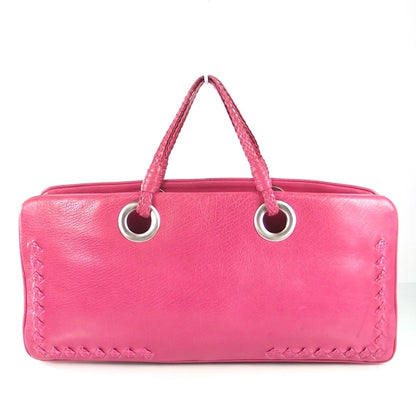 Bottega Veneta Leather East West Bag Pink 1 of 8