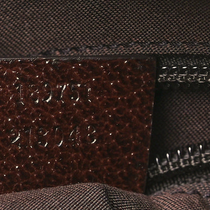 Gucci Monogram Web Medium Flat Messenger Bag Brown 7 of 10