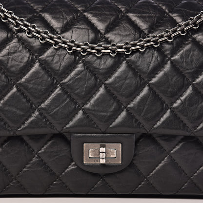 Chanel Aged Calfskin Quilted 2.55 Reissue 226 Flap Black 14 of 14
