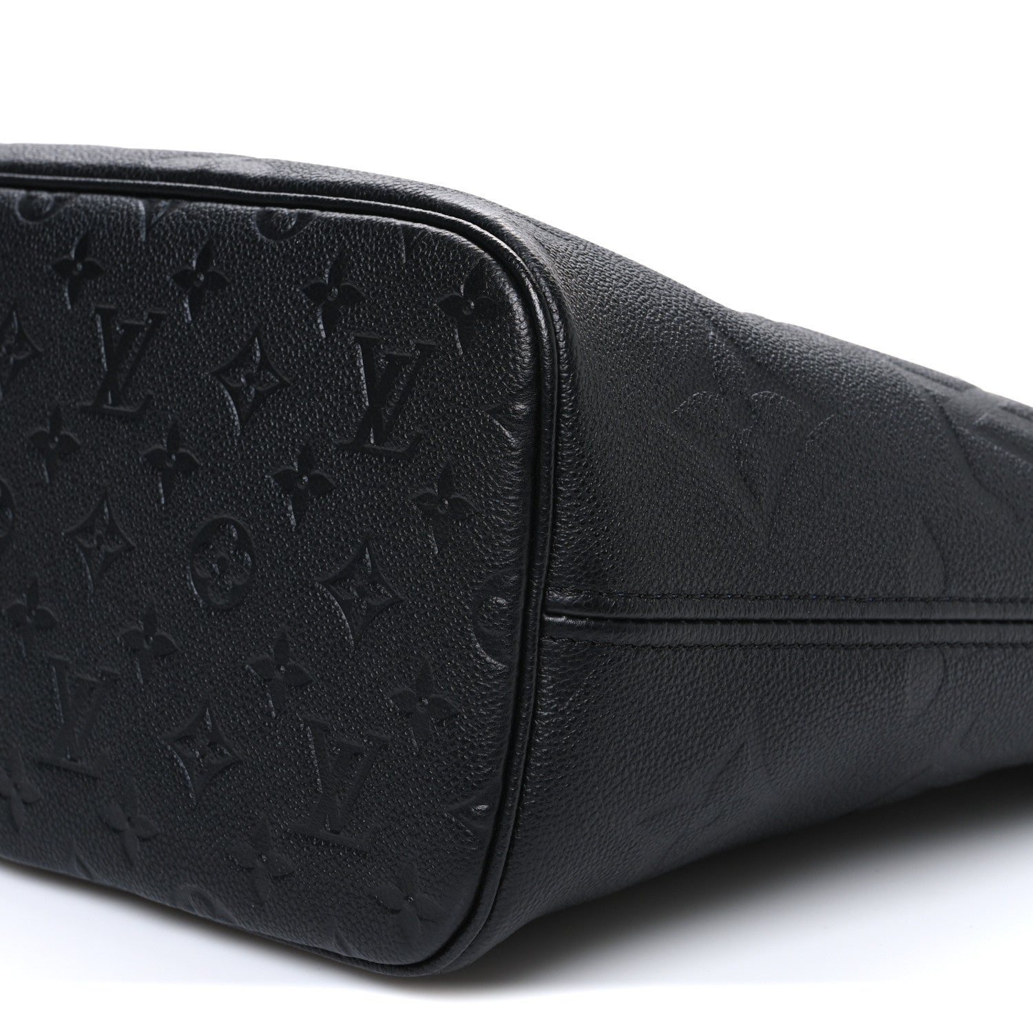 Louis Vuitton Empreinte Monogram Giant Neverfull MM Black 9 of 9