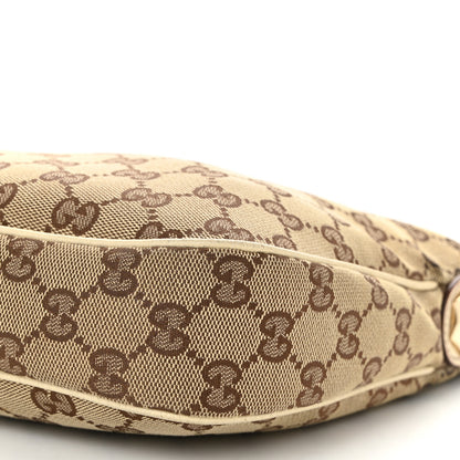 Gucci Monogram Small Charmy Hobo Ivory 10 of 10