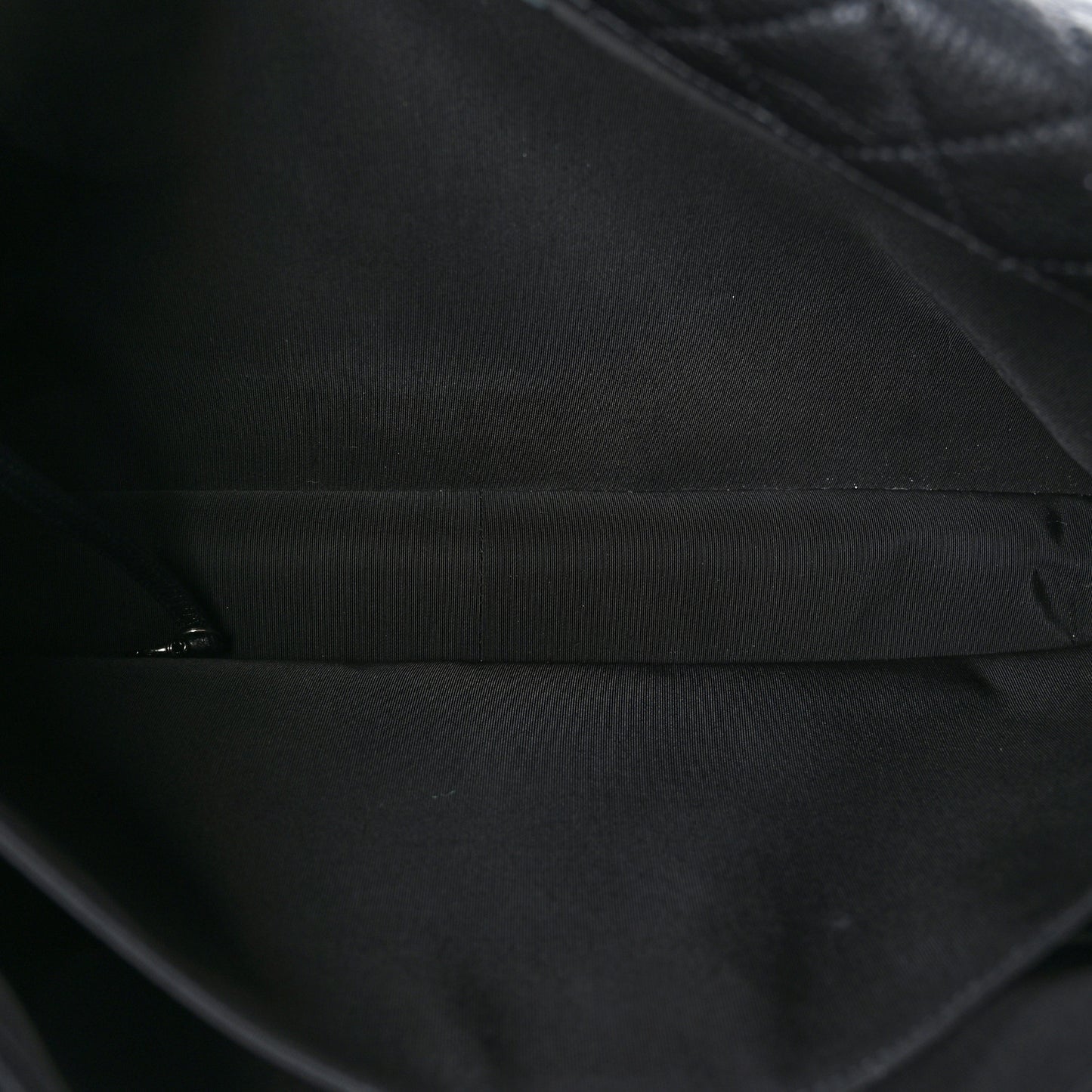 Calfskin Quilted XXL Travel Flap Bag Black