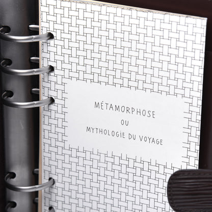 Louis Vuitton Epi Medium Ring Agenda Cover Moka 7 of 14