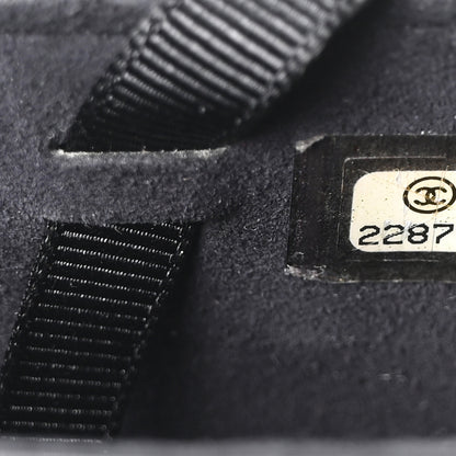 Chanel Lambskin Quilted Chain Around Phone Holder Black 7 of 10