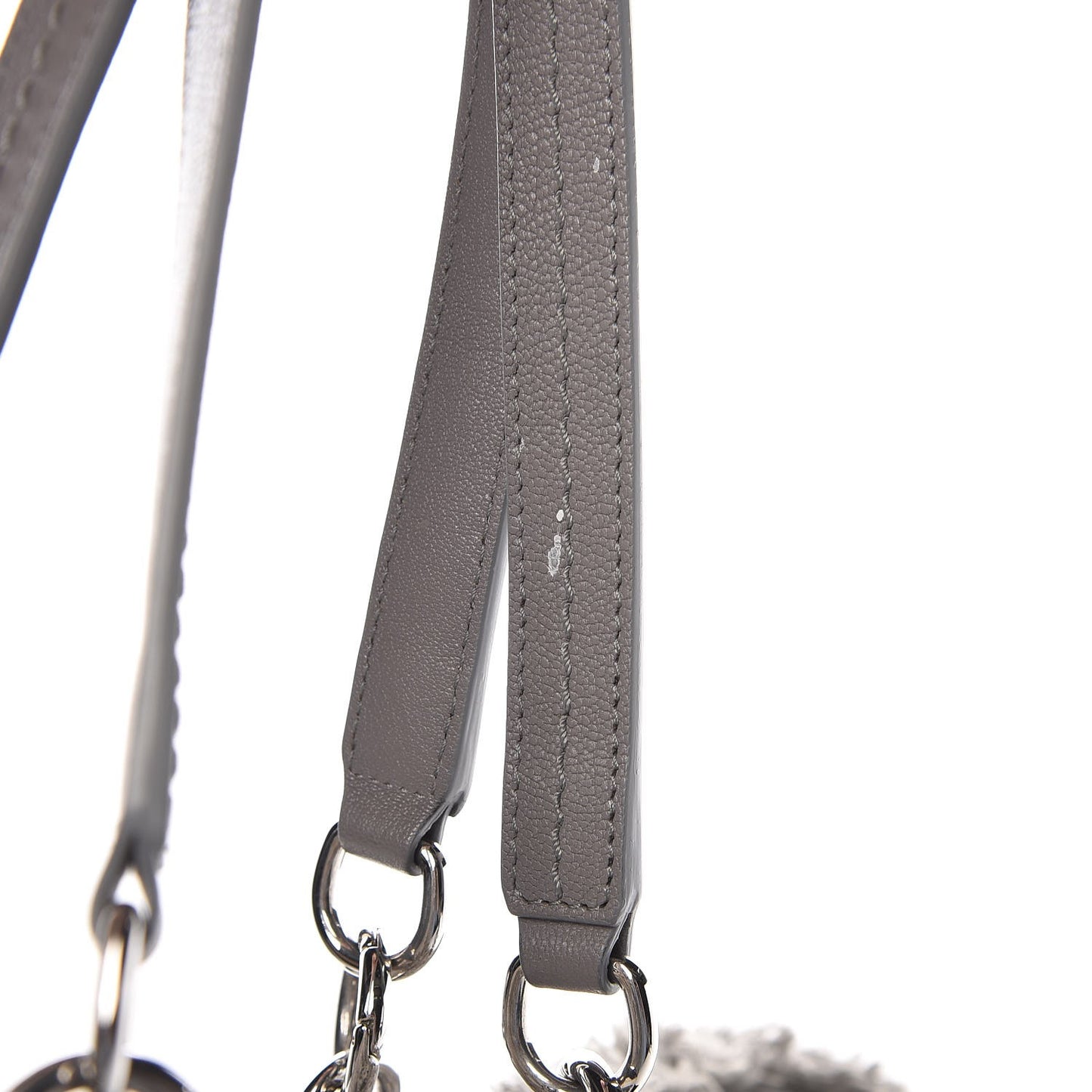 Canvas Small Double Face Tote Gray