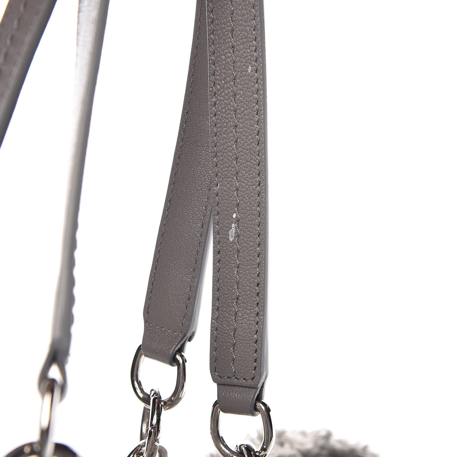 Chanel Canvas Small Double Face Tote Gray 13 of 14