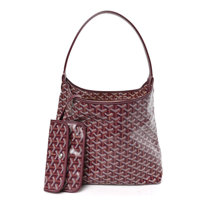 Goyard Goyardine Boheme Hobo Burgundy 3 of 11