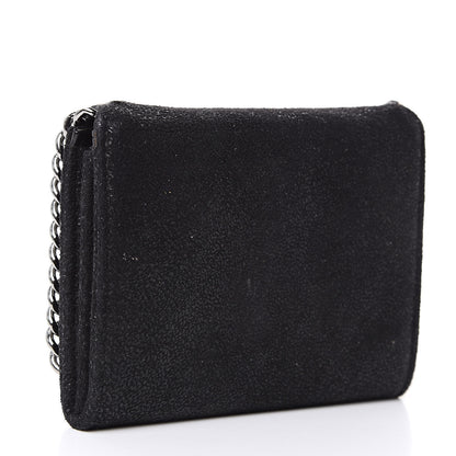 Stella McCartney Shaggy Deer Falabella Small Wallet Black 3 of 6
