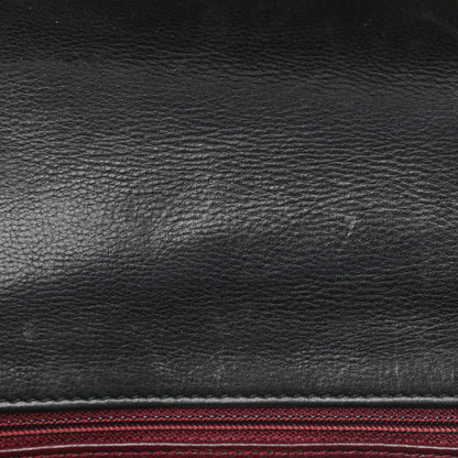 Chanel Calfskin Quilted Rock The Corner Flap Black 10 of 12