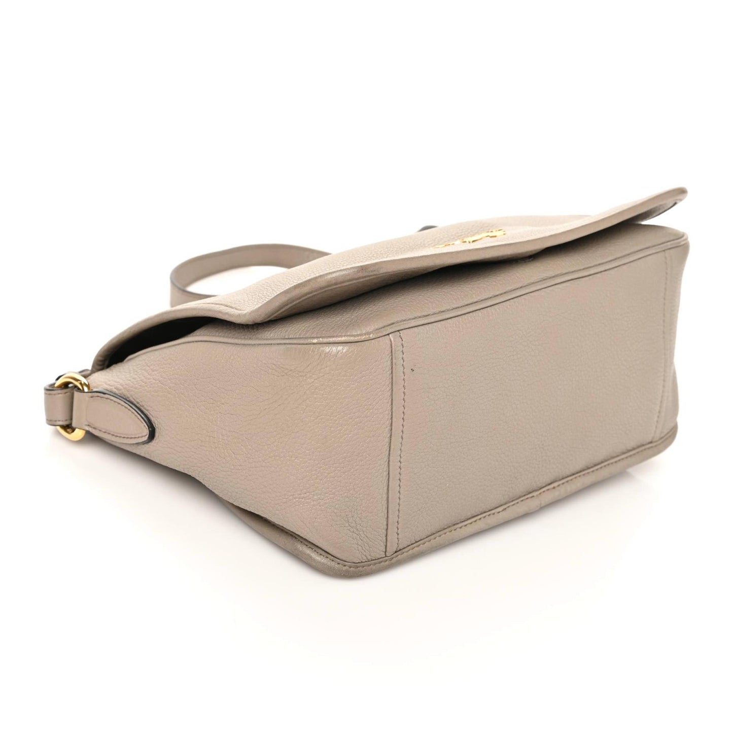 Vitello Daino Flap Crossbody Argilla