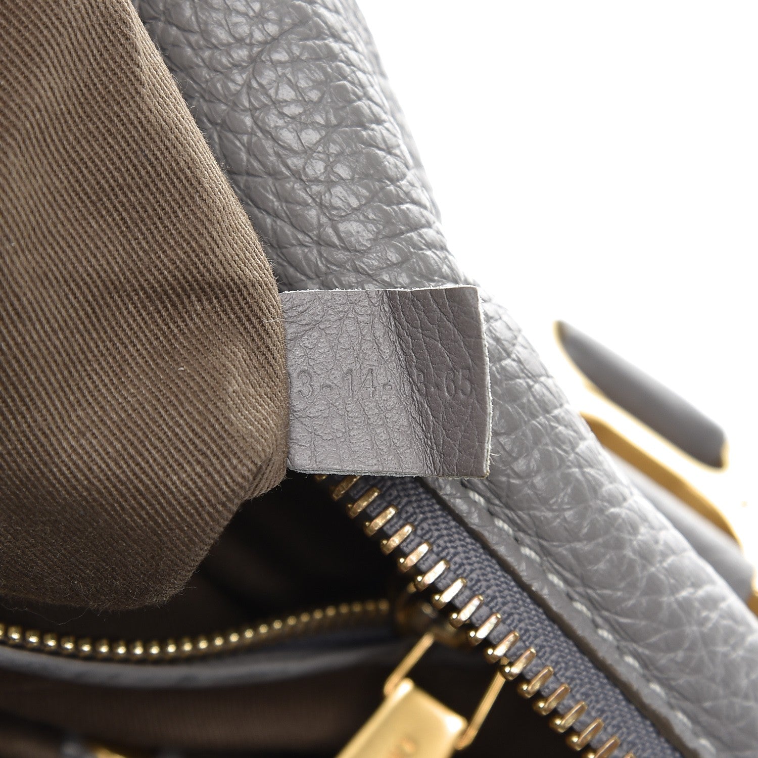 Chloe Calfskin Large Marcie Satchel Cashmere Grey 7 of 8
