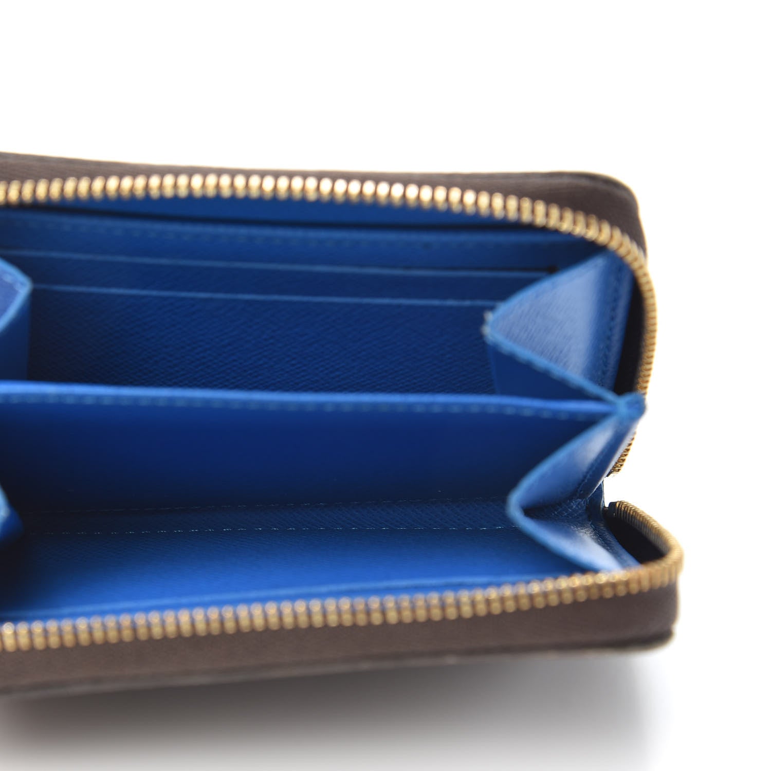Louis Vuitton Damier Ebene 2019 Christmas Animation Zippy Coin Purse Blue 5 of 7