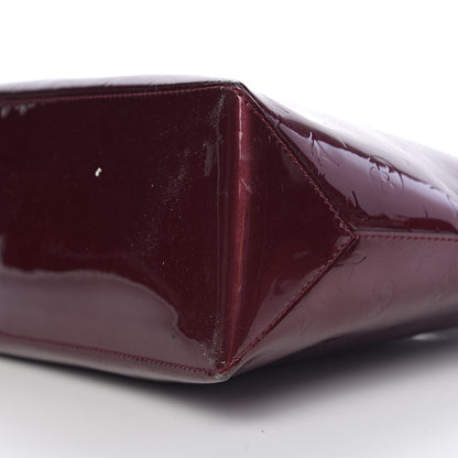 Louis Vuitton Vernis Wilshire MM Amarante 8 of 10