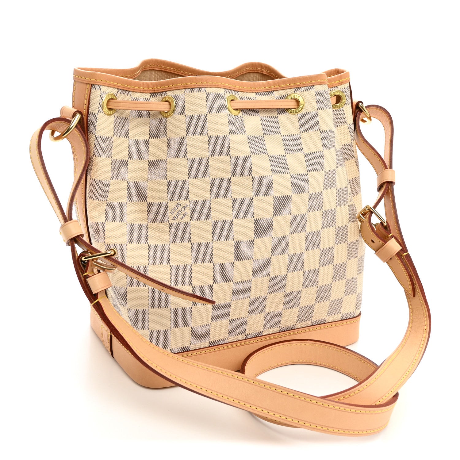 Louis Vuitton Damier Azur Noe BB 3 of 10