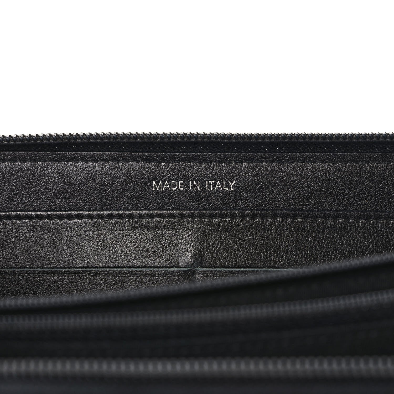 Chanel Caviar Large Timeless CC Zip Around Wallet Black 7 of 7