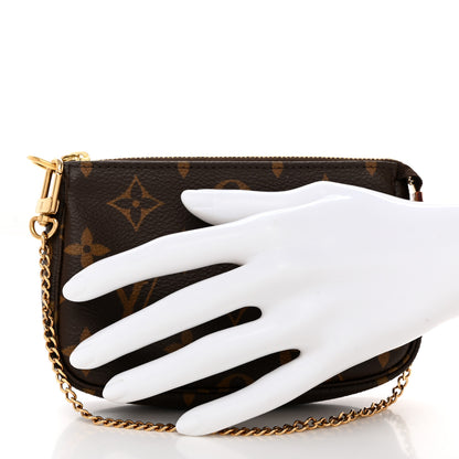 Louis Vuitton Monogram Mini Pochette Accessories 2 of 8
