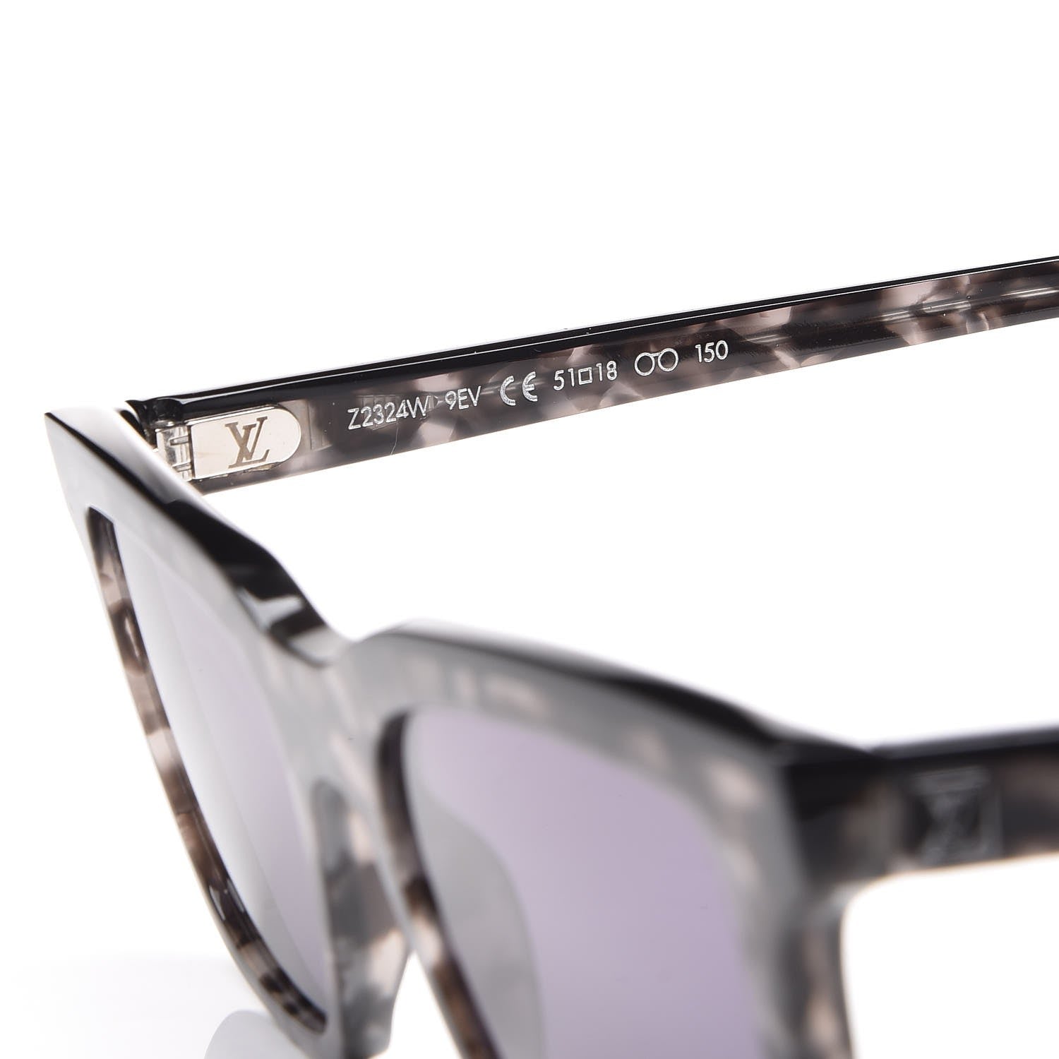 Louis Vuitton Aloha Sunglasses Z2324W Grey Tortoise 5 of 8