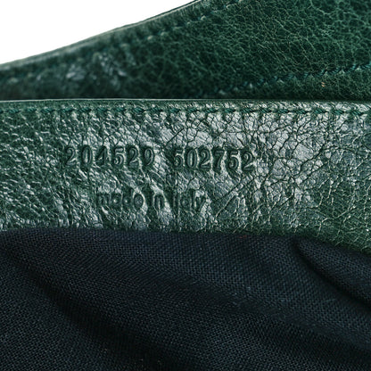 Balenciaga Agneau Giant Brogues Hardware City Evergreen 6 of 18