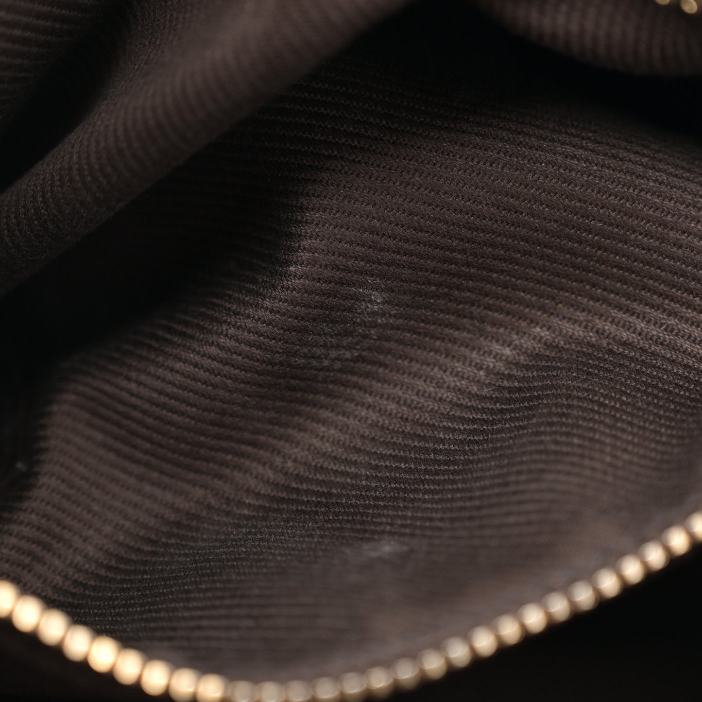 Canvas Smooth Calfskin Le Monogramme Camera Bag Chestnut