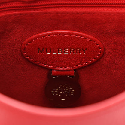Mulberry Glossy Goatskin Small Lily Flap Red 6 of 13