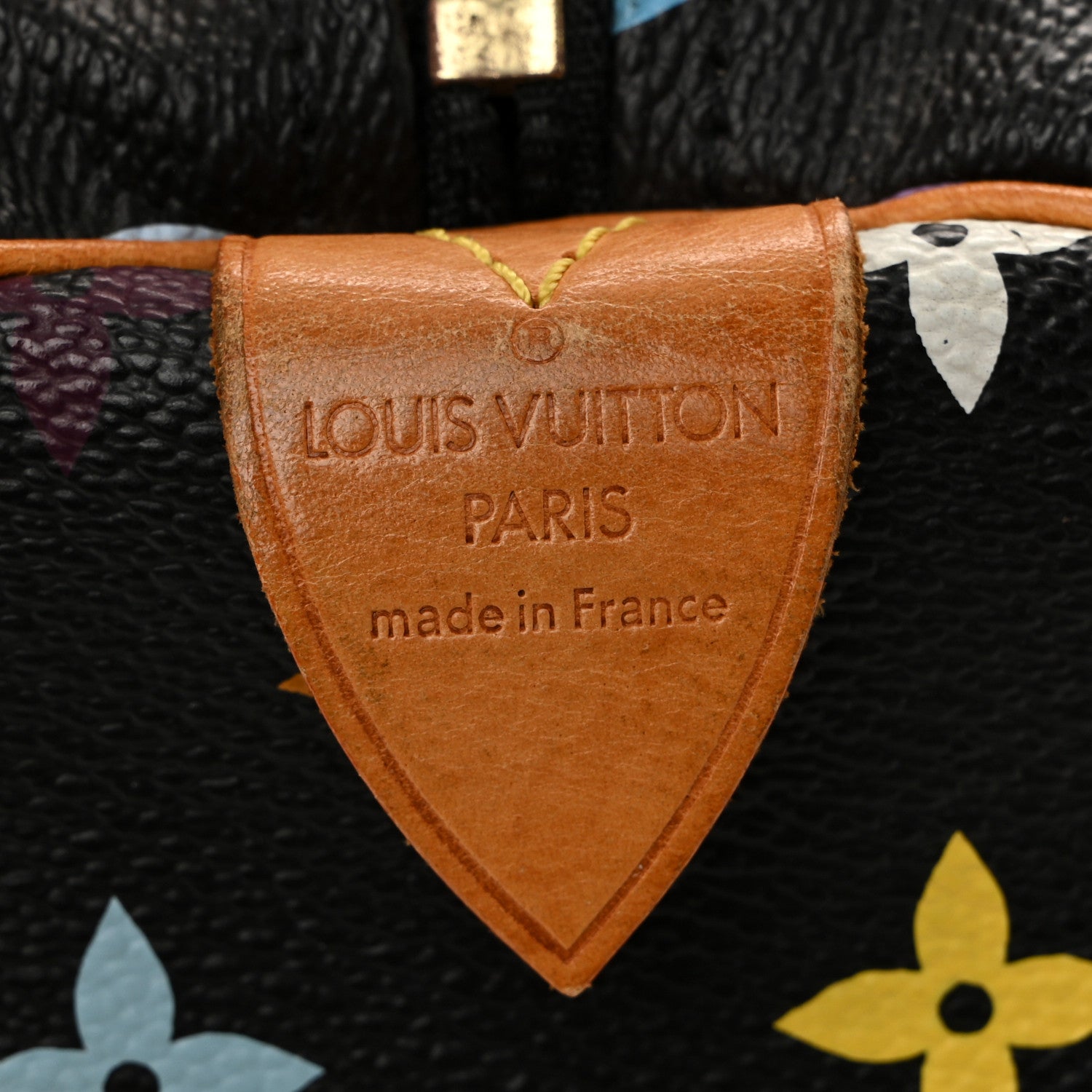 Louis Vuitton Monogram Multicolor Speedy 30 Black 6 of 10