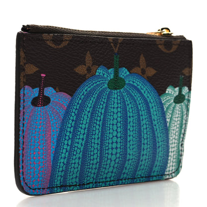 Louis Vuitton LV X YK Monogram Kusama Pumpkin Zipped Romy Card Holder 3 of 9