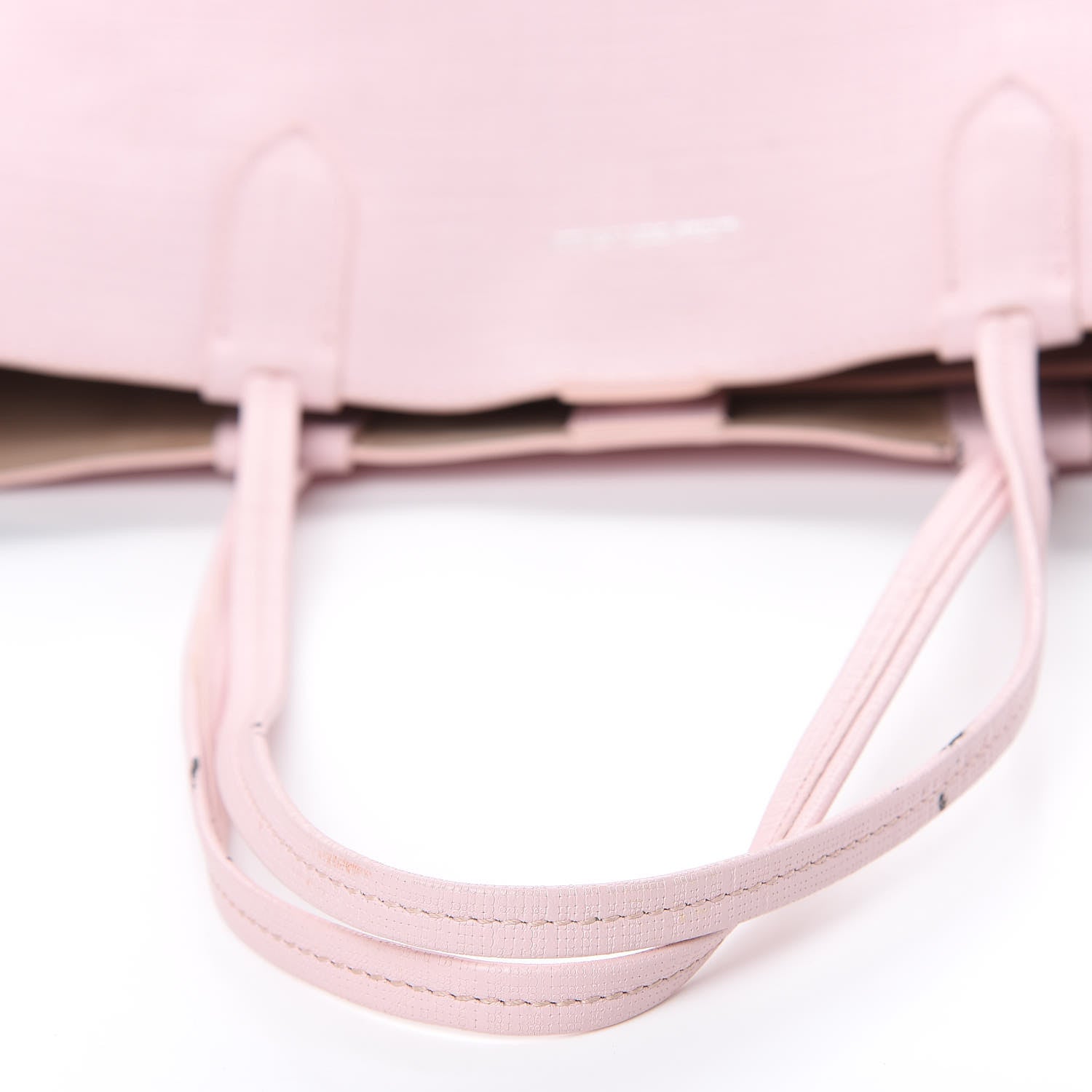 Alexander McQueen Saffiano Shopper Tote Baby Pink 10 of 16