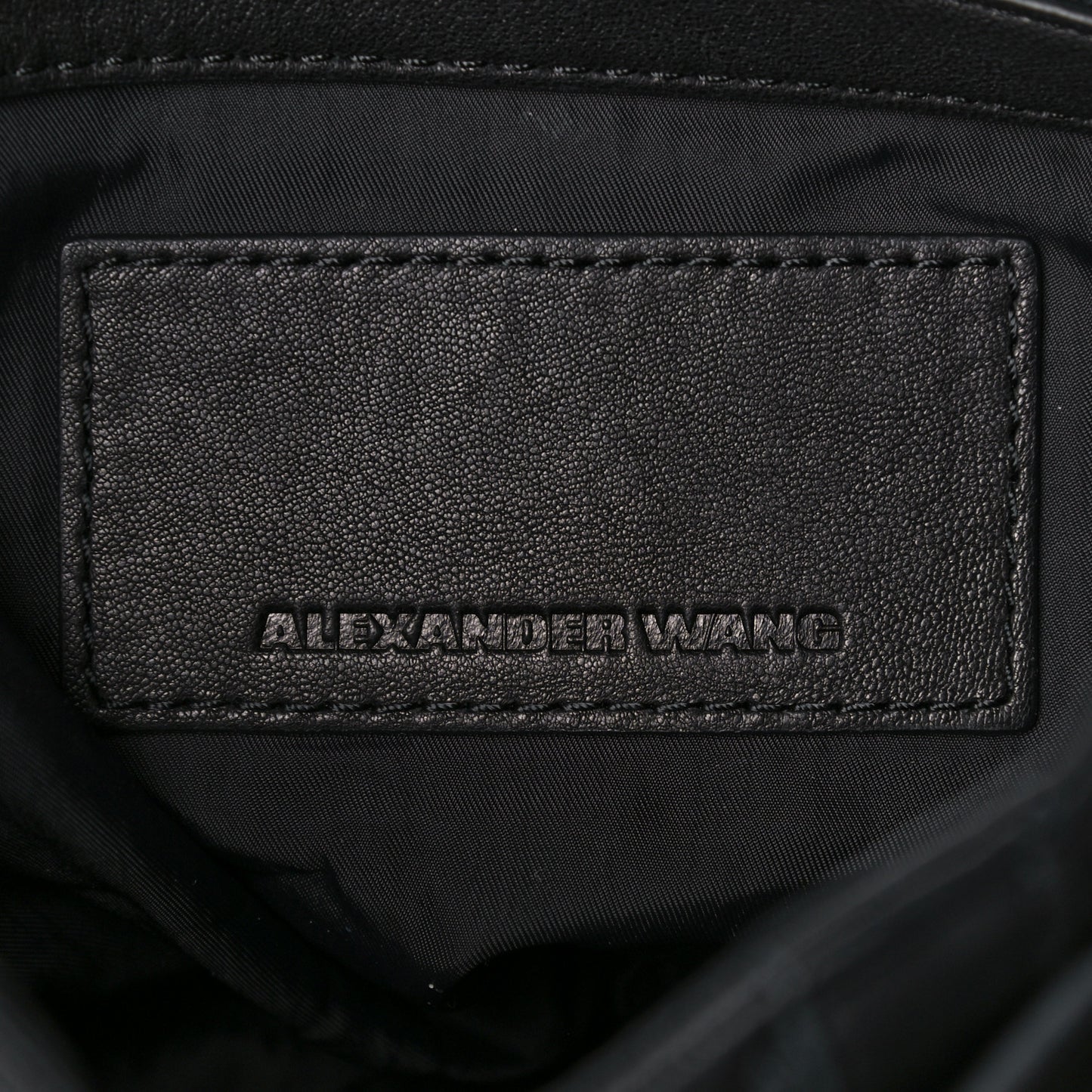 Lambskin Marti Backpack Bag Washed Black Rhodium Hardware