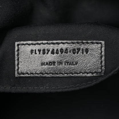 Saint Laurent Calfskin Matelasse Monogram Lou Camera Bag Black 7 of 15