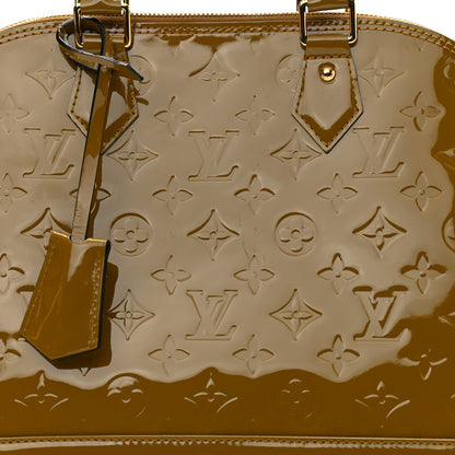 Louis Vuitton Vernis Alma PM Vert Olive 7 of 11