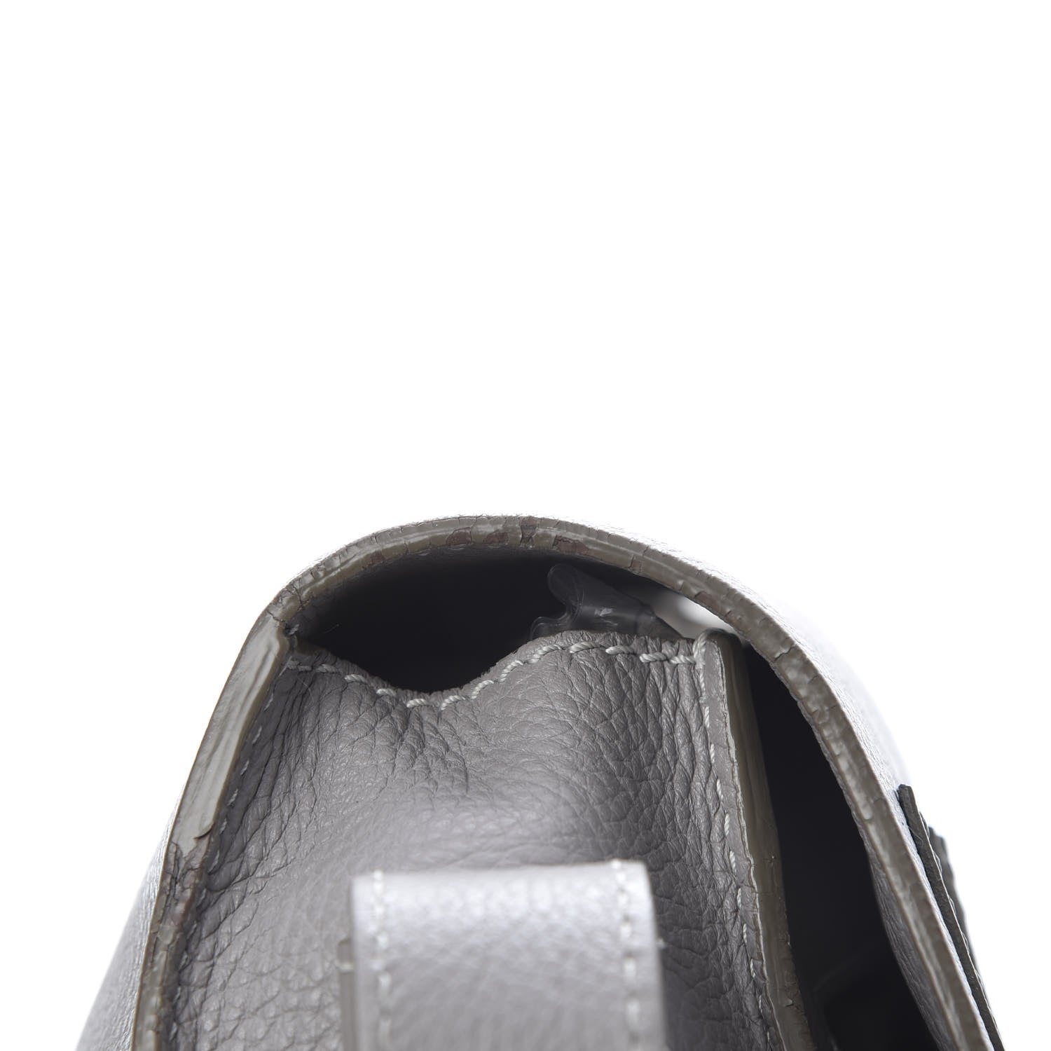 Chloe Calfskin Medium Marcie Round Crossbody Bag Cashmere Grey 17 of 18