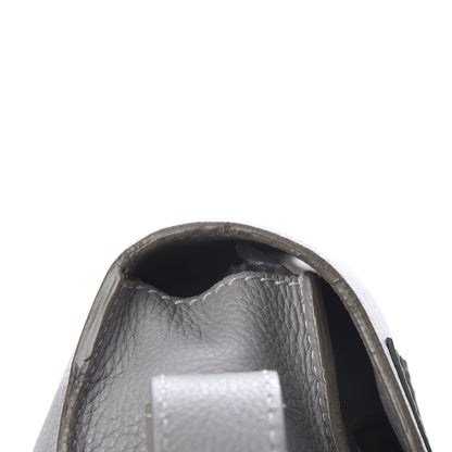 Chloe Calfskin Medium Marcie Round Crossbody Bag Cashmere Grey 17 of 18