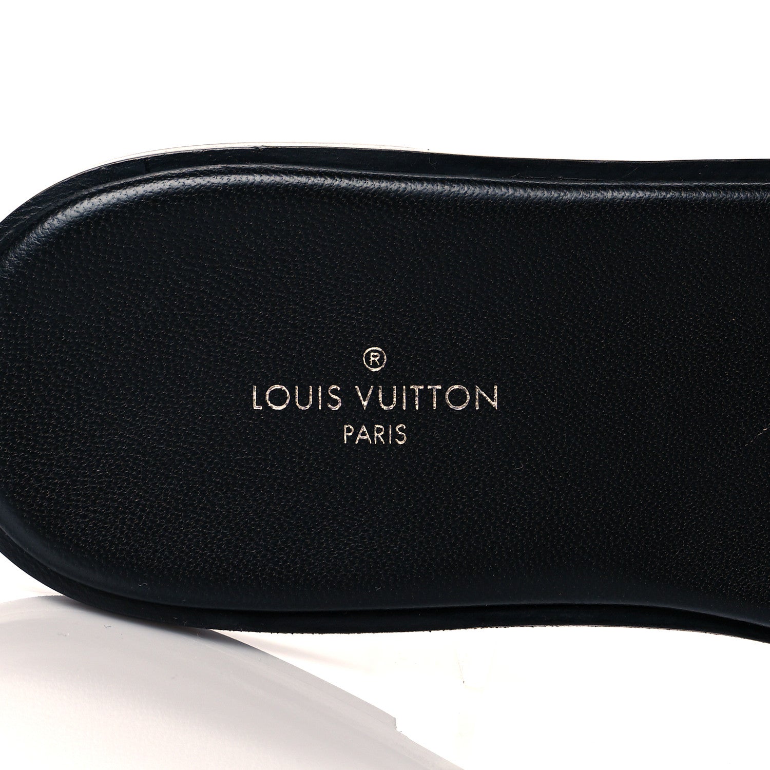 Louis Vuitton Jacquard Since 1854 Lock It Flat Mule 37 Grey 8 of 9