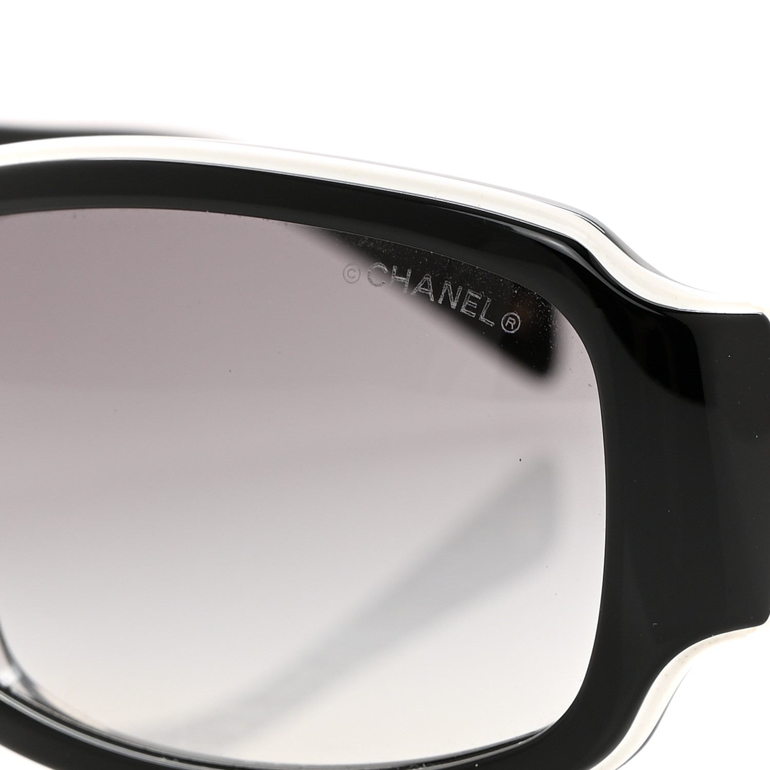 Chanel CC Sunglasses 5144 Black White 7 of 8
