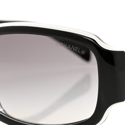 Chanel CC Sunglasses 5144 Black White 7 of 8