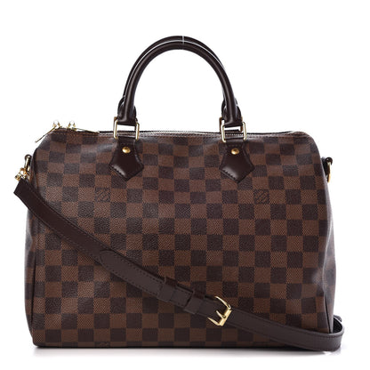 Louis Vuitton Damier Ebene Speedy Bandouliere 30 1 of 9