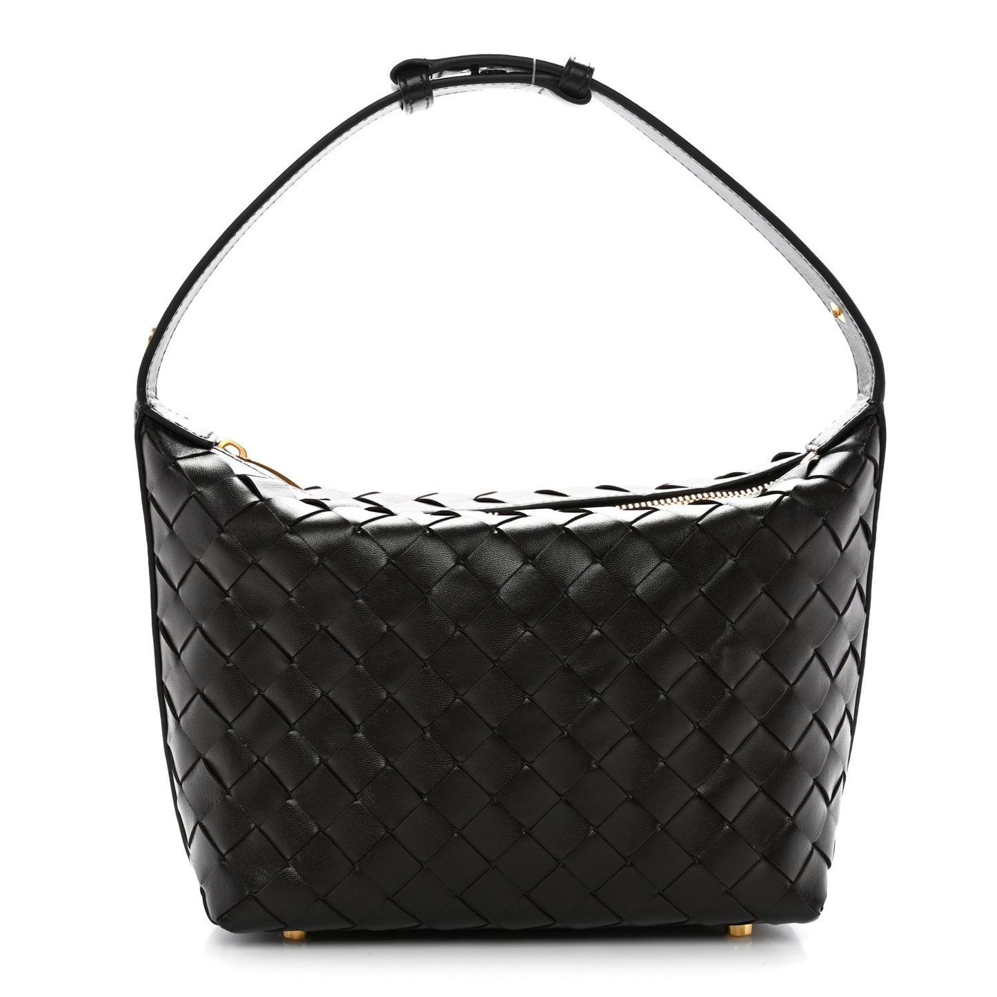 Calfskin Nappa Intrecciato Mini Wallace Fondant