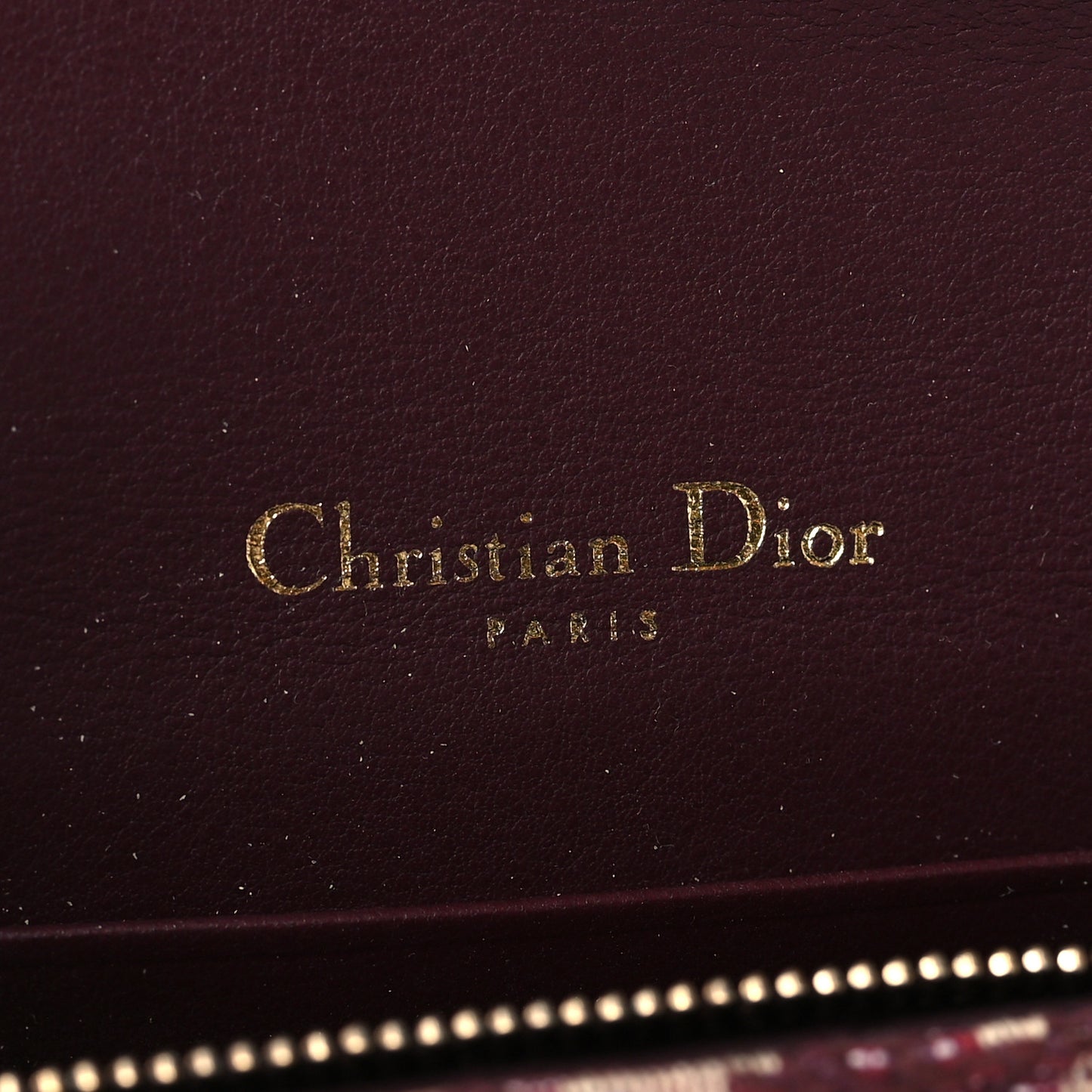 Oblique Saddle Belt Bag Bordeaux