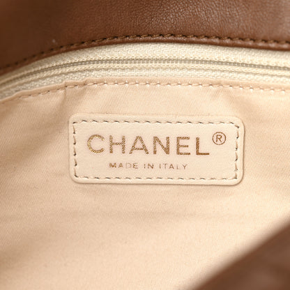 Chanel Lambskin Quilted Medium Cruise Charm Single Flap Brown 6 of 12