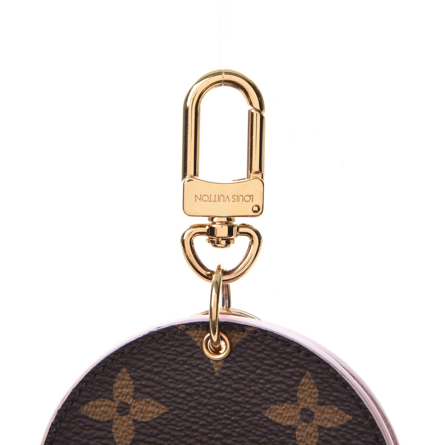 Louis Vuitton Monogram LV Mirror Key Holder Rose Ballerine 4 of 8