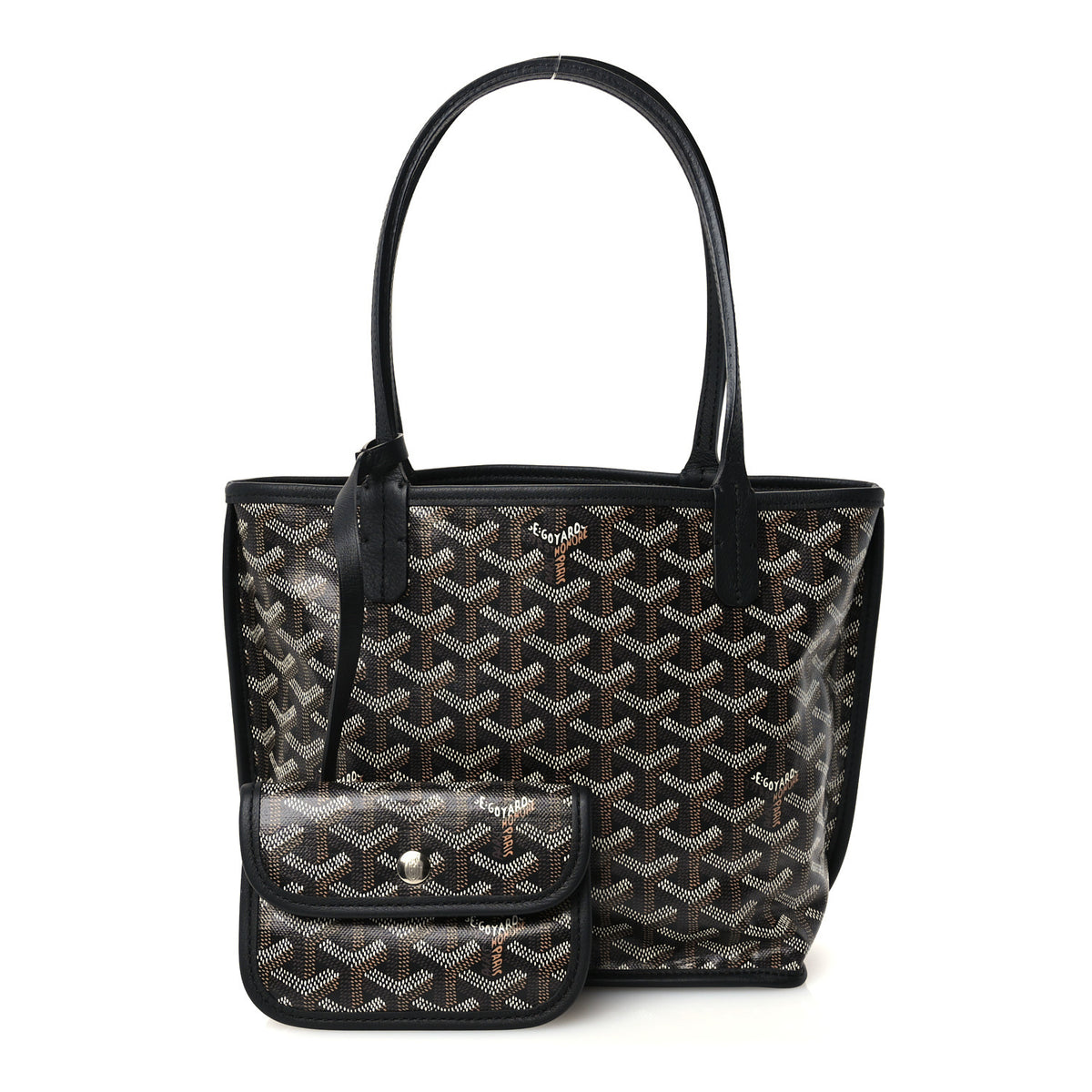 Goyard Goyardine Reversible Mini Anjou Black 3 of 19